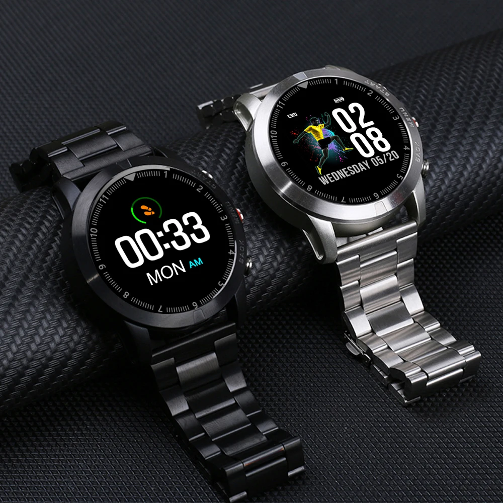 S10 Смарт-часы для мужчин пульсометр кровяное давление Bluetooth Smartwatch водонепроницаемый IP68 фитнес-трекер спортивный смарт-браслет