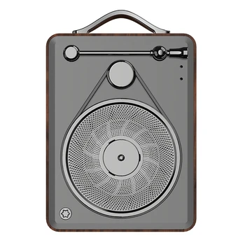 

Bluetooth Speaker Retro Phono Bluetooth Speaker Card Version USB Retro Gramophone Portable Wireless Bluetooth Speaker