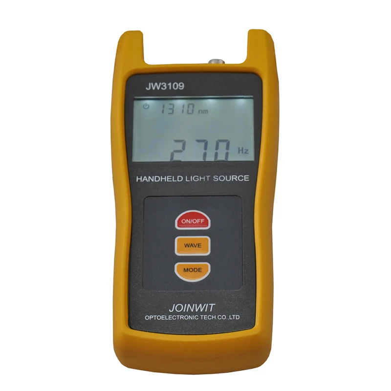 

Handheld Fiber Optical Light Source Joinwit JW3109 Three Wavelength 1310/1490/1550nm