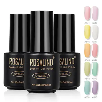 

12Pcs Glow In Dark Fluorescent Neon Luminous Uv LED Soak Off Gel Varnish Lighting In Night Semi Permanent Varnish Enamel