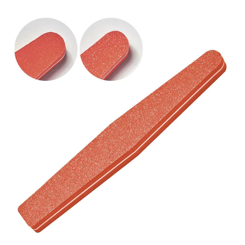 FOUR LILY Nail File Brush Durable Buffing Side Polishing Nails File Nail Art Tool Sanding UV Gel Polish Tools Mixed Color Block - Цвет: CQ02058