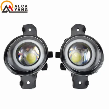 

2pcs (right + left) Auto Front bumper LED Fog Lamp Angel eye light For Renault Koleos For Renault Clio 2/II Box (SB0/1/2_) 1998-