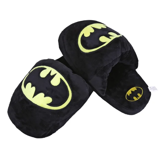 Chaussons d'hiver Batman pour homme Pantoufles de super h ros 4 Styles disponibles pantoufles d int rieur en peluche pour adultes