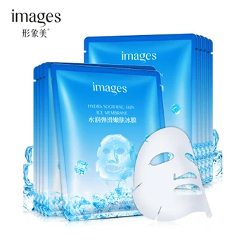 

10Pcs IMAGES Hyaluronic Acid Oil-control Moisturizing Face Masks Anti Aging Depth Replenishment Ice Facial Mask Skin Care