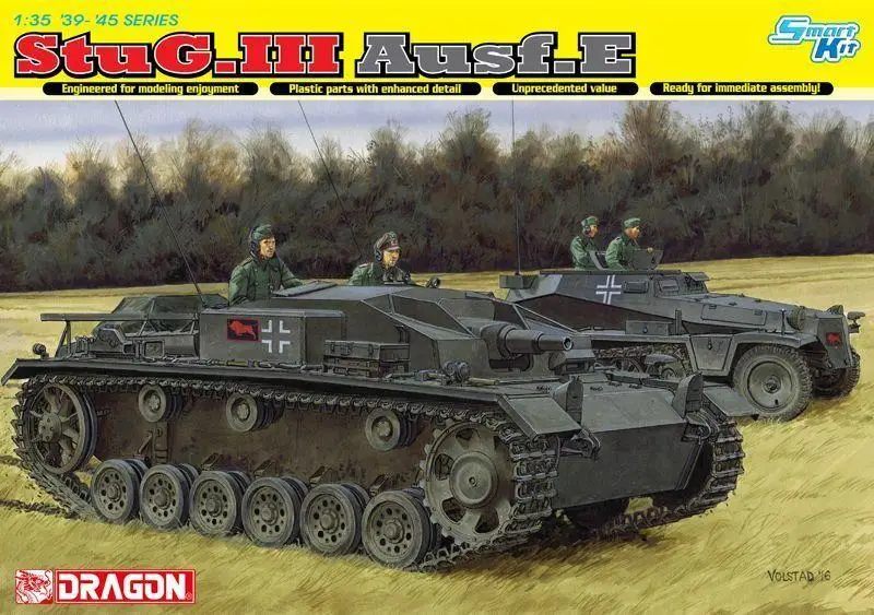 Набор моделей Dragon 6688 1/35 немецкая школа второй мировой войны III Ausf.E| |