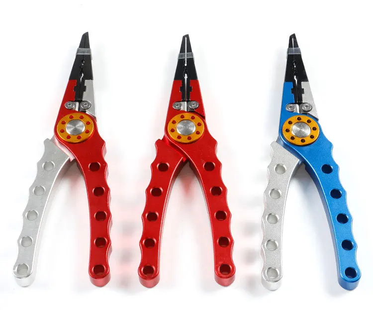 Fishing gear subcontrol fish pliers multifunctional outdoor fishing gear hook Eco-Friendly Stocked Aluminum material