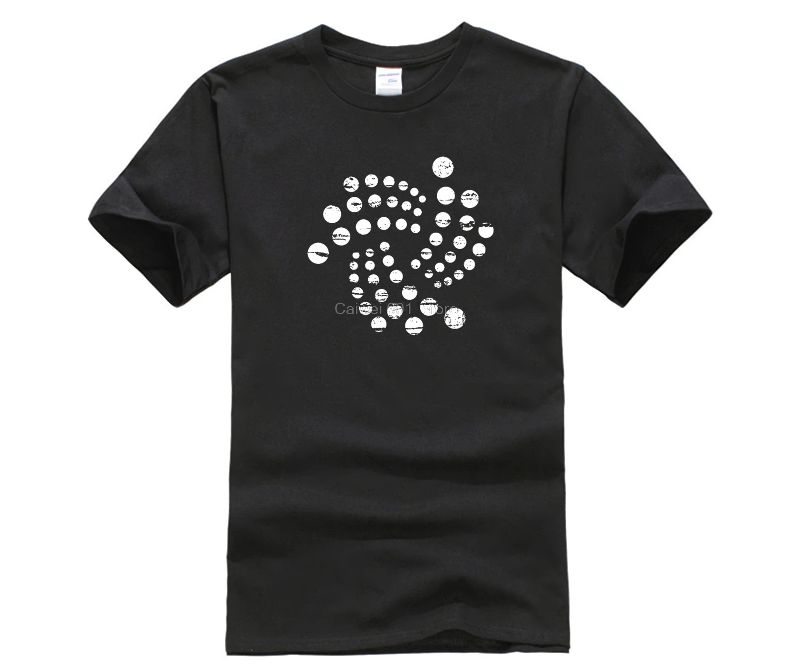 Мужская Повседневная футболка из 100% хлопка с принтом популярная IOTA The Next Generation