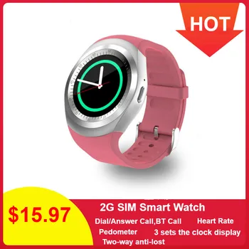 

696 NEW Sport smart watch Y1HR Heart Rate monitor Passometer smart watch men Fitness Tracker smart bracelet Information Display
