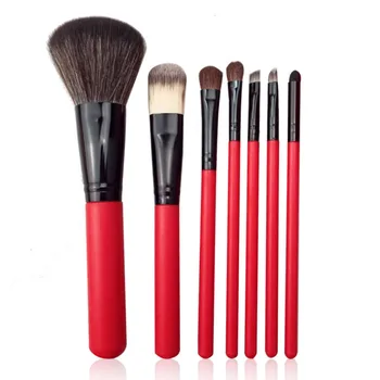

7 Pcs Glitter Makeup Brushes Set Kits Professnial Beauty Fondation Blush Eyeshadow Lip Eyebrow Powder Brush Tools