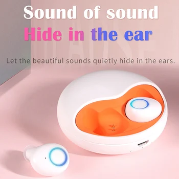 

Wireless Bluetooth Headset Wireless Stereo In-Ear Earphones with Noise Reduction Microphone Surround Sound Quality LHB9