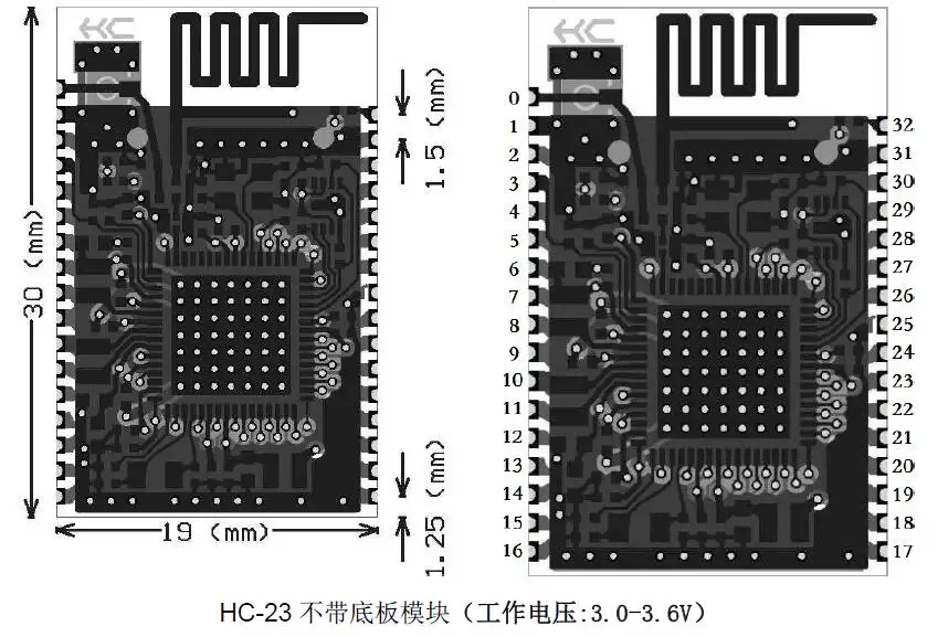 Duoweisi HC-23 serial to WIFI wireless module data transmission mobile phone wifi control cc3200 low power consumption