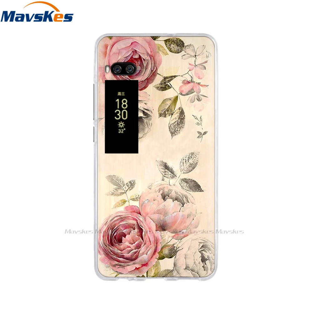 meizu phone case with stones back Phone Case for Meizu Pro 7 Plus Soft Case for Meizu Pro 7 Plus 7Plus Pro7 Back Cover Fundas Coque for Meizu Pro7 Case Cover Capa meizu phone case with stones lock Cases For Meizu