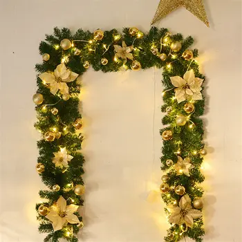 

New Year Christmas Decorations For Home Snow Decor For Home Decoration Accessories Natal Navidad Ornaments Deluxe Window Rattan