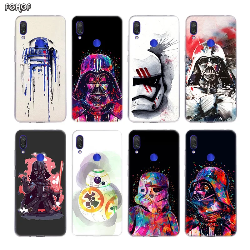 Outer Space Combat Silicone Case For Xiaomi Redmi Note 8 7 6 5 Pro K30 K20 4 4A 4X Plus S2 6A 5A 7A Cover |