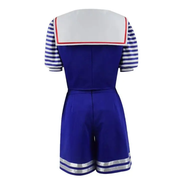 Goede Stranger Dingen 3 Scoops Ahoy Robin Cosplay Kostuum Jurk Steve Harrington Volwassen Uniform Werken Matrozenpakje Halloween