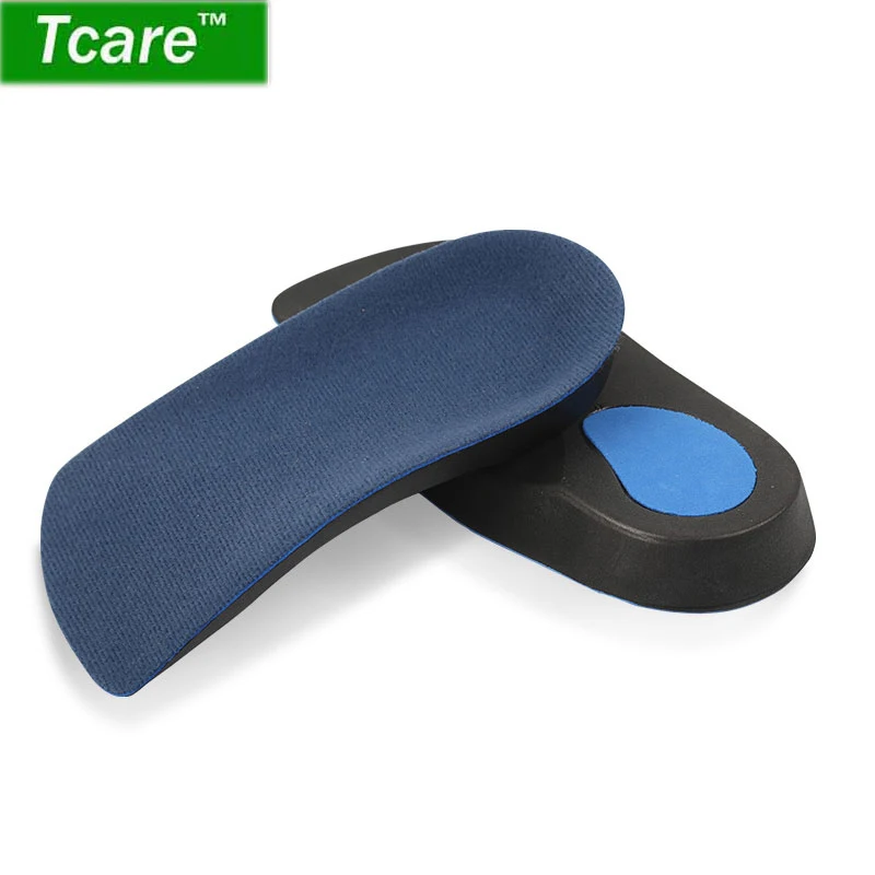 Tcare 1 пара 3/4 ортопедический ботинок вставки стельки для подошвенного фасциита, стопы свода и пятки облегчение боли-чашки поддержка для женщин