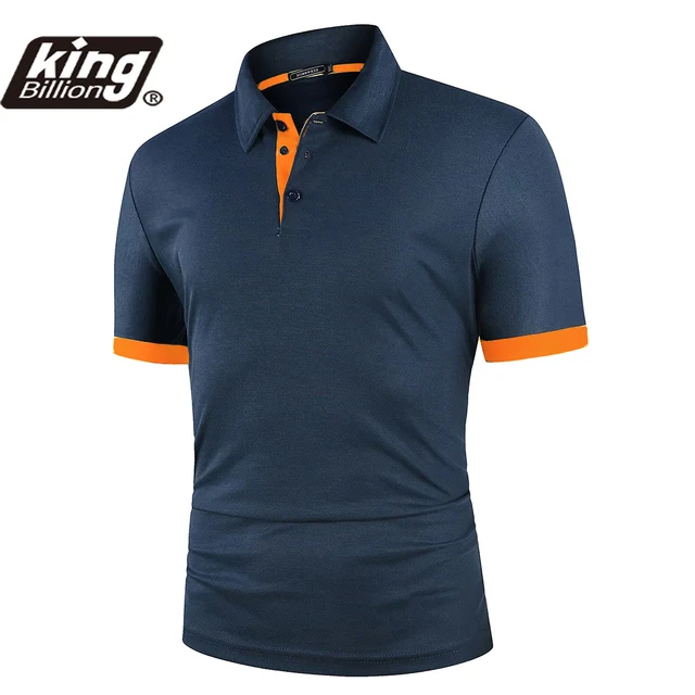 KB Men Polo Men Shirt Short Sleeve Polo Shirt Contrast Color Polo New Clothing Summer Streetwear Casual Fashion Men tops 1