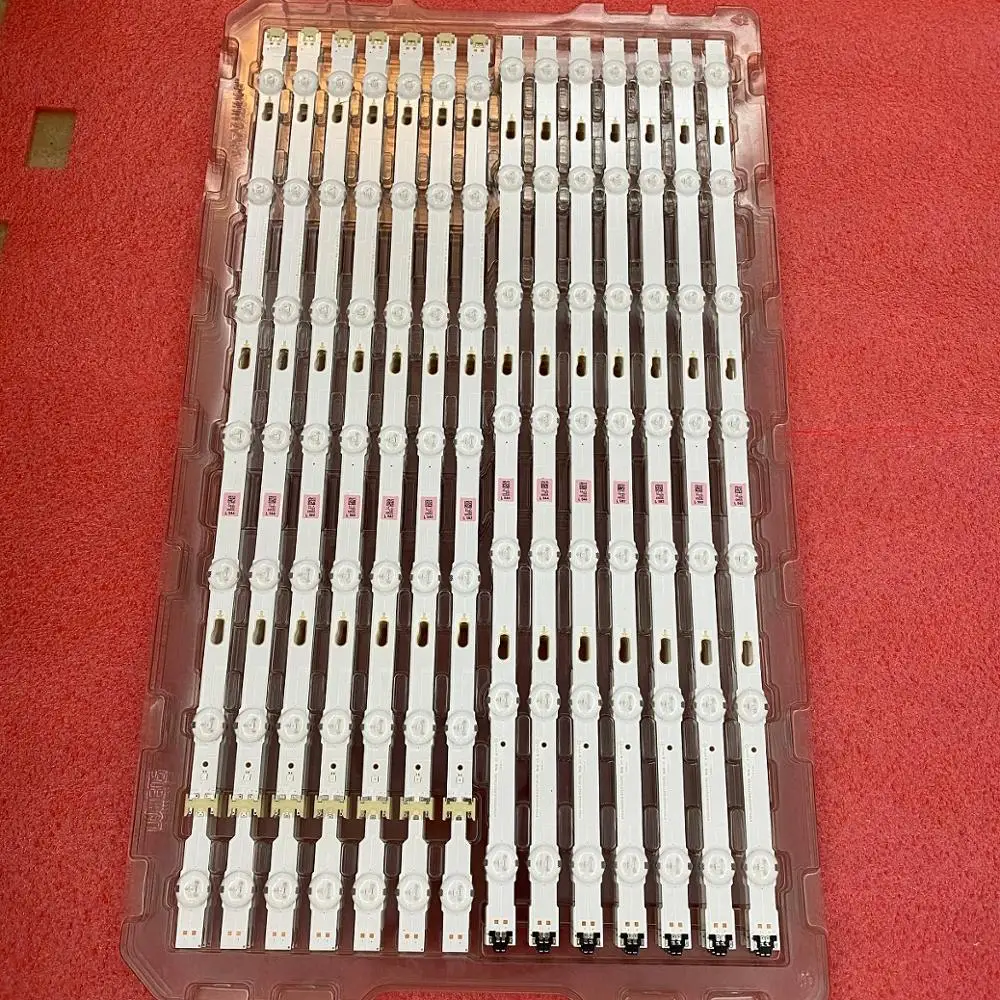 14 шт./компл. светодиодная подсветка полосы для Samsung BN96 43943A 43942A UE58MU6100 UE58MU6070 UE58MU6122