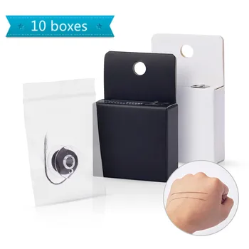 

10pcs Mapping pre-ink string for Microblading eyebow Makeup Dyeing Liners Thread Semi Permanent Positioning Eyebrow Measure Tool