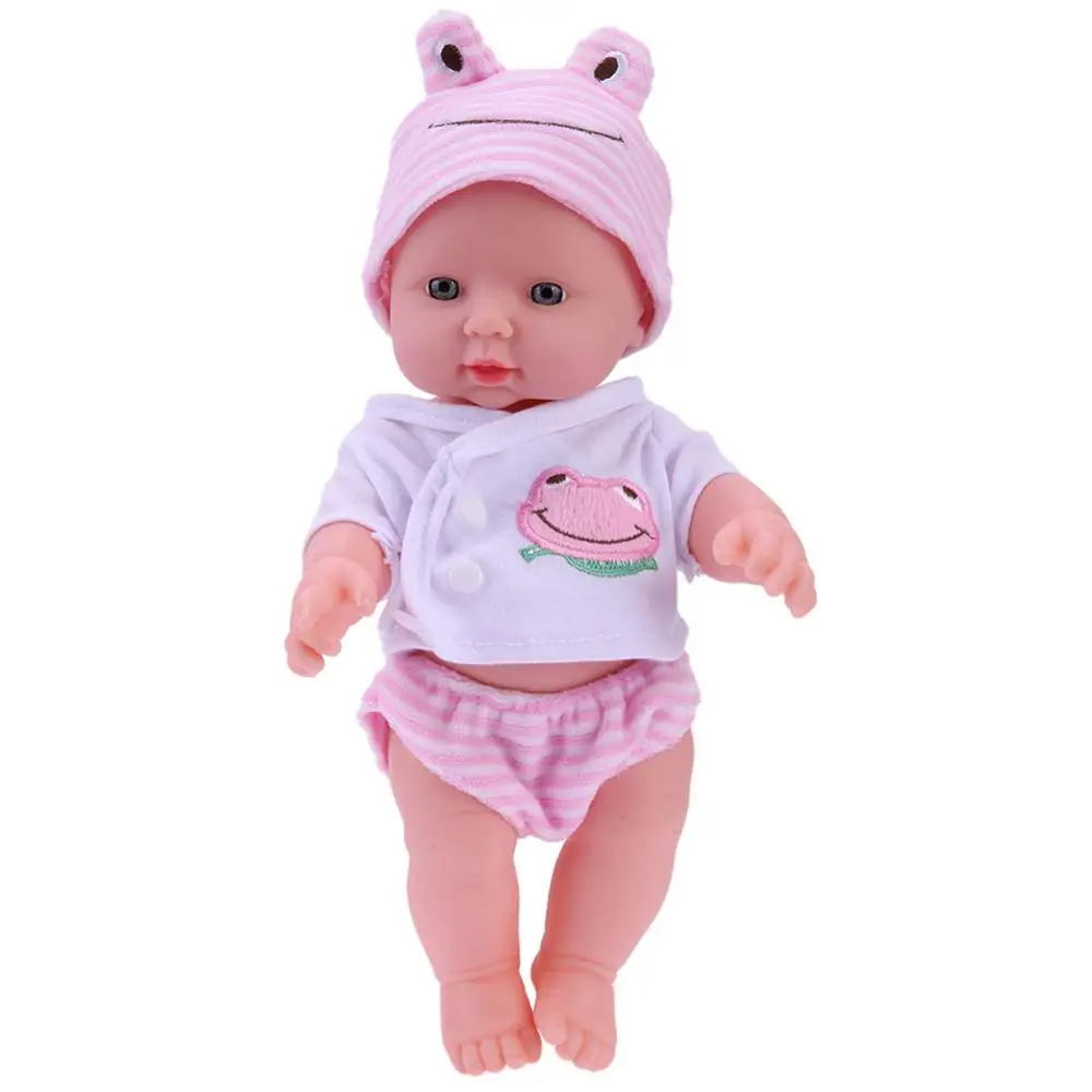 Reborn Baby Dolls 30 см силиконовая кукла-реборн ручной работы мягкая виниловая силиконовая Реалистичная детская игрушка для новорожденных для детей подарок на день рождения - Цвет: B 30cm