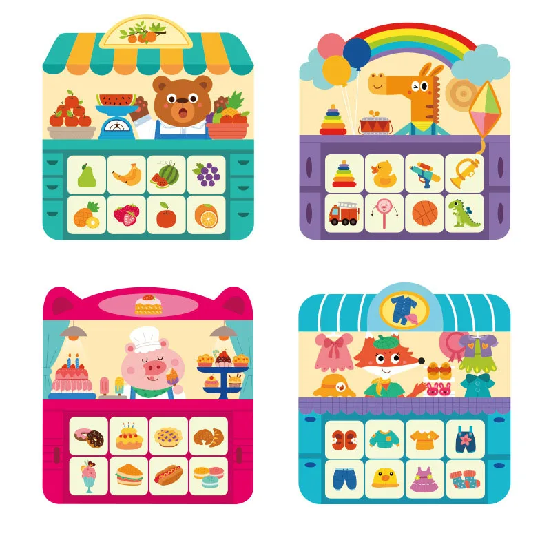 New Children Educational Toys Shopping List Jigsaw Game Thinking Training Parent-child Interactive Table Games Learning Toys Kid 2