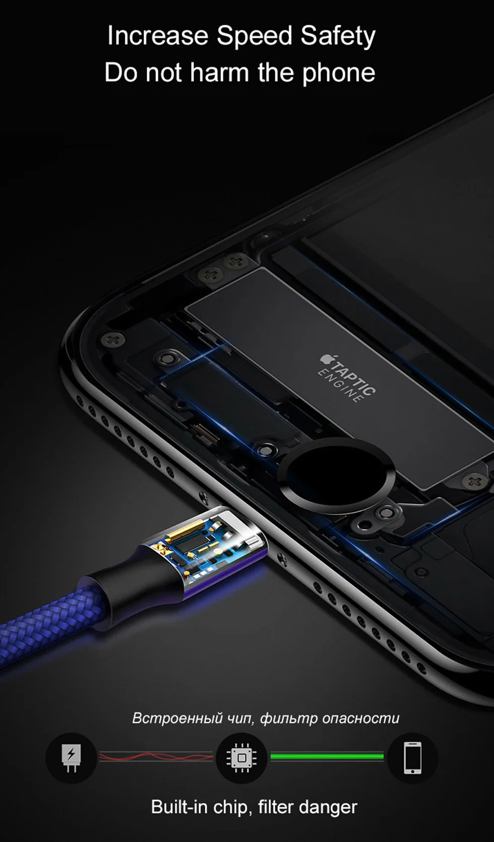 1 м 2 м 3 м USB кабель для зарядки данных для Apple iPhone 7 8 Plus 10 11 Pro X XS Max шнур 5 6 S 5S 6 S Быстрая зарядка
