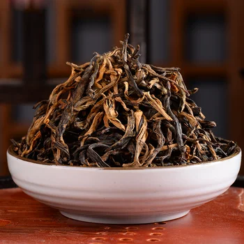 

2020 Black Tea FengHetang Dian Hong Yunnan Dianhong Maofeng Tea Red 500g