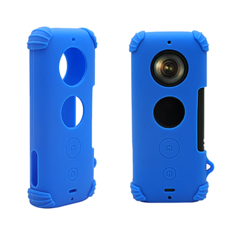 Силиконовый чехол для Insta360 One X Lens защитный противоударный чехол полное покрытие оболочка Insta360 One X аксессуары для камеры