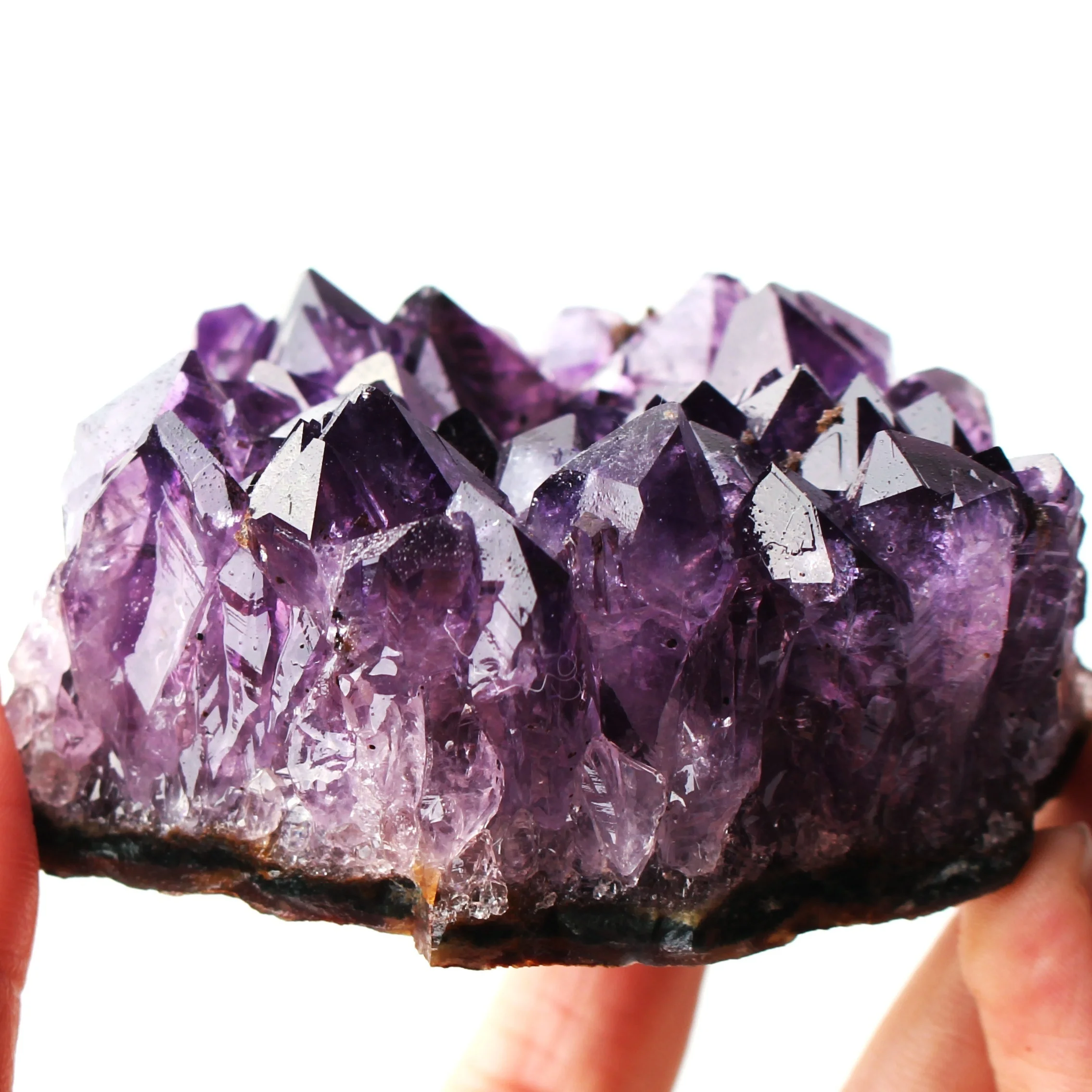 1PC Natural Raw Amethyst Quartz Geode Druzy Crystal Cluster Healing Specimen Decor 1PC Natural Raw Amethyst Quartz Geode Druzy Crystal Cluster Healing Specimen Decor