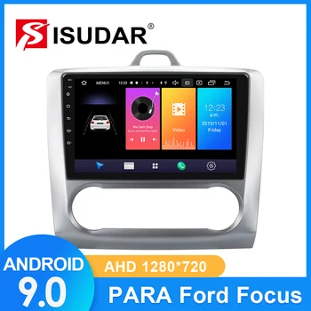 

ISUDAR Car Radio For Ford/Focus 2 Mk 2 2004-2008 2009-2011 2 Din Android 9 Autoradio Multimedia GPS DVR Camera RAM 2GB ROM 32GB
