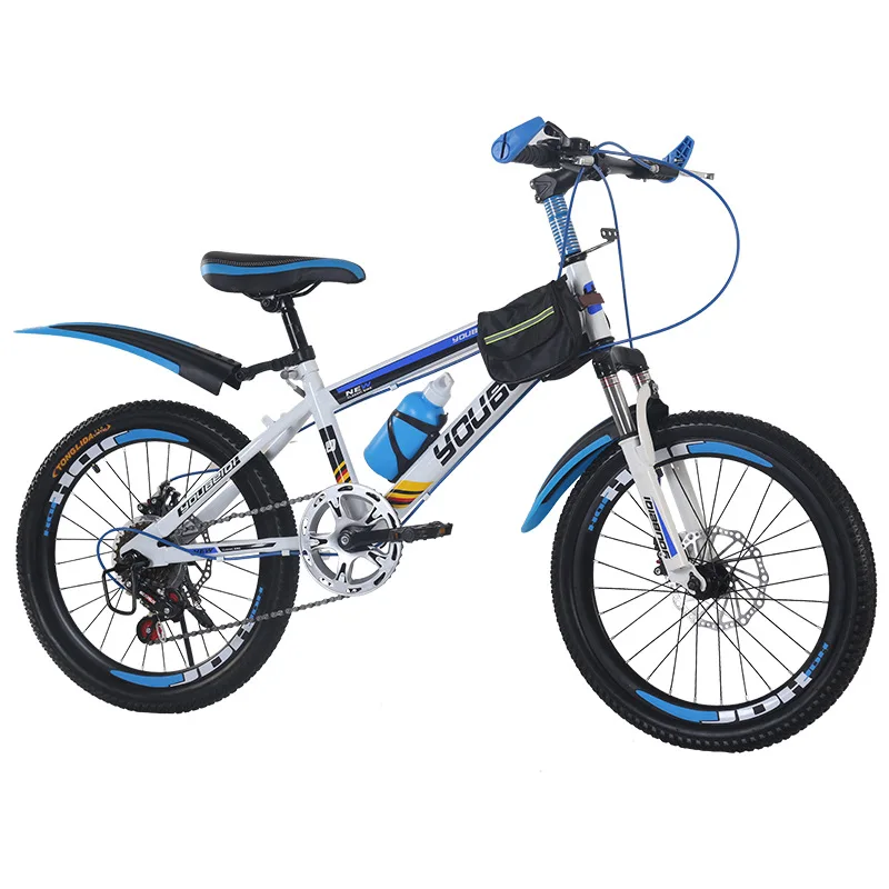 MTB велосипед 18 20 22 дюймов стальной детский горный 26 Fatbike амортизатор велосипеда