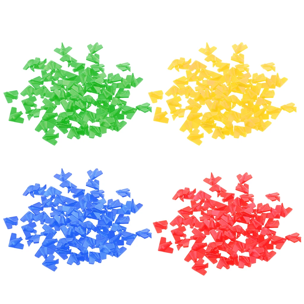 Pack/60pcs Plastic Counters Number Game Pieces Kids Intelligence Development