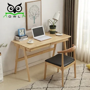 

Solid wood E-sports computer table notebook desktop computer special table game table home desk Internet bar computer tab