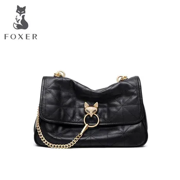 

FOXER Women Genuine Leather bag fashion real cowhide bag designer bags famous brand women bag 2020 new luxury handbags women bag