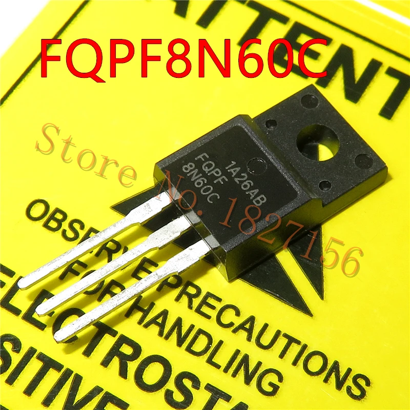 1 шт./лот FQPF8N60C 8N60C 8N60-220 TO220 mosfet новый оригинальный транзистор | Электронные