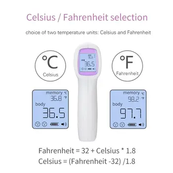 

Forehead Thermometer Non Contact Infrared Thermometer Body Temperature Digital