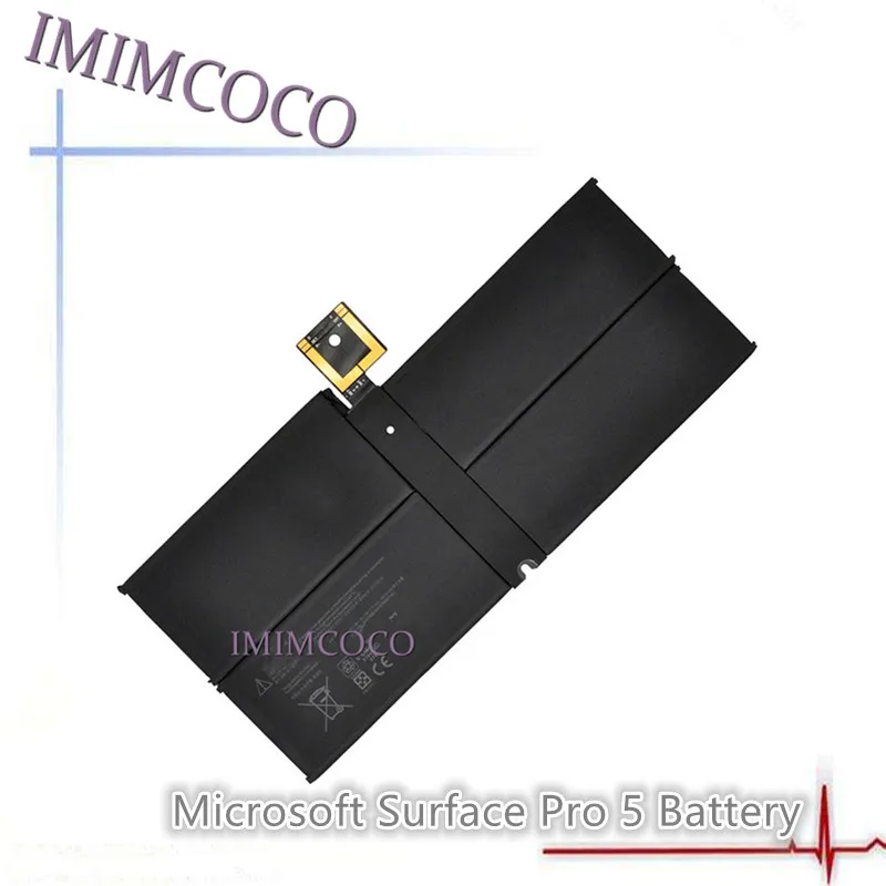 Внутренний сменный аккумулятор DYNR02 для microsoft Surface Pro 5 модель G3HTA038H 1796 серия 45Wh 5940 мАч