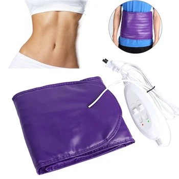 

Electric Body Slimming Belt Far Infrared Vibration Heating Fat Burning Shaping Sauna Massager EU Plug Body Shape Fitness Strap b