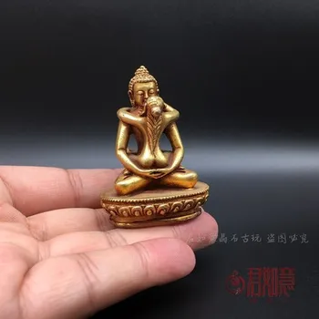 

Nepal's Secret bronze gilt, Buddha, antique home decoration