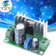 Lm317t DC-DC conversor ajustável buck step down placa de circuito módulo regulador linear fonte de alimentação com filtro retificador