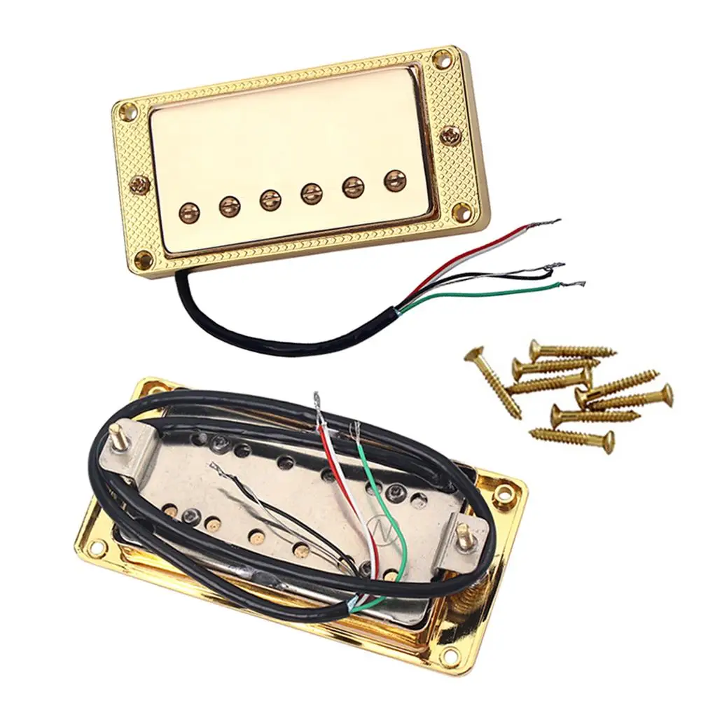 

Professional Metal Humbucker Neck Bridge Pickups Set for Electric Guitar