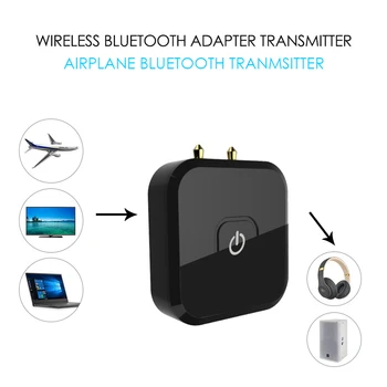 

In Flight Bluetooth 4.1 Audio Transmitter for Airplane Car Headphones TV