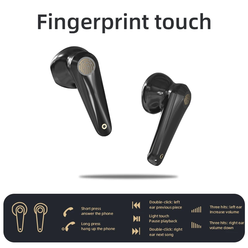 Wireless Bluetooth Earphone Stereo Earbud Headset With Charging Box for iPhone 6 7 8 x Android IOS Systems
