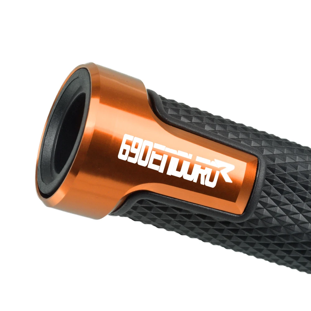 Для KTM 690 EnduRo R 22 мм 7/8 ''CNC алюминиевый резиновый мотоцикл противоскользящая ручка ручки руля