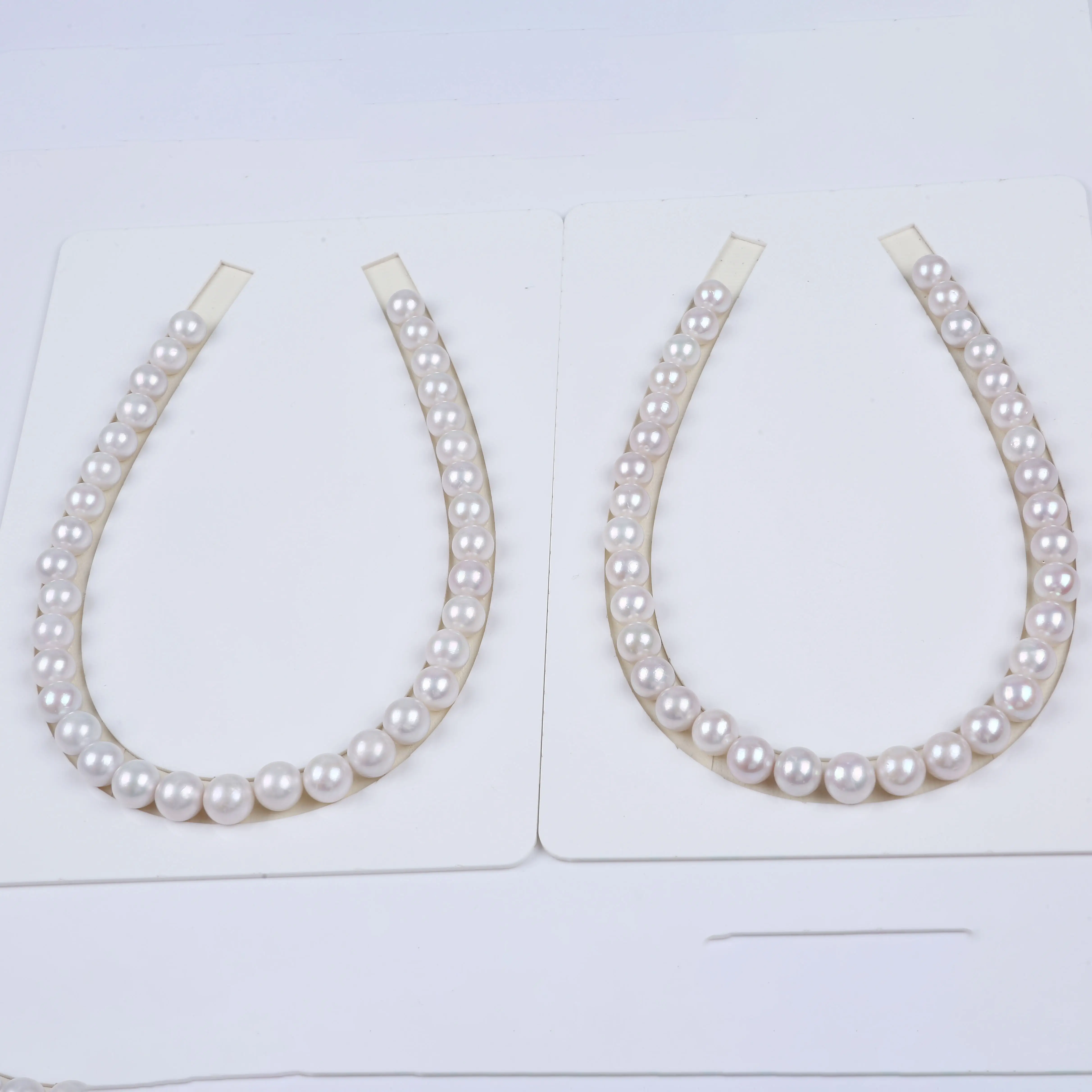

Natural 10-13mm A Grade White Round Edison Shape Baroque Freshwater Pearl for Jewelry Making