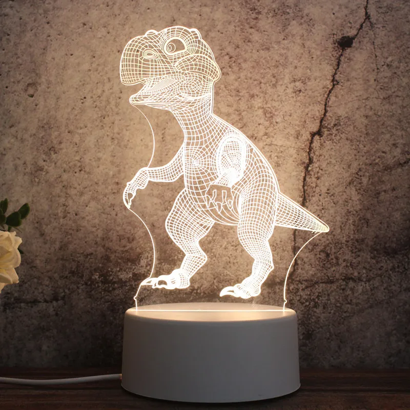 

New Cartoon Cute Stitch 3D LED Night Light Baby Sleep Table Lamp Home Decor Holiday Kids New Year Christmas Gift
