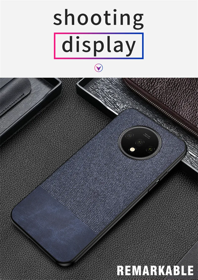 Чехол из хлопковой ткани, чехол для Oneplus 7T 7 Pro 6T 6, Тонкий Ультратонкий задний Чехол для 1+ 7 7T Pro One Plus 6T 6, мягкий ТПУ чехол