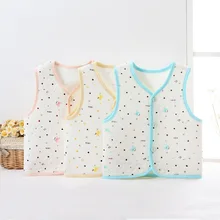 Детский жилет весна-осень-зима, маленький теплый жилет для новорожденных, тонкий жилет для мужчин и женщин на весну-осень