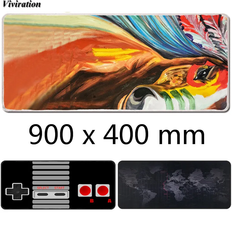 Large 90x40cm Keyboard Mouse Pad For Razer Mouse Mice XL Gaming Mousepad For Game For Peace Overwatch A4tech World Of Warcraft