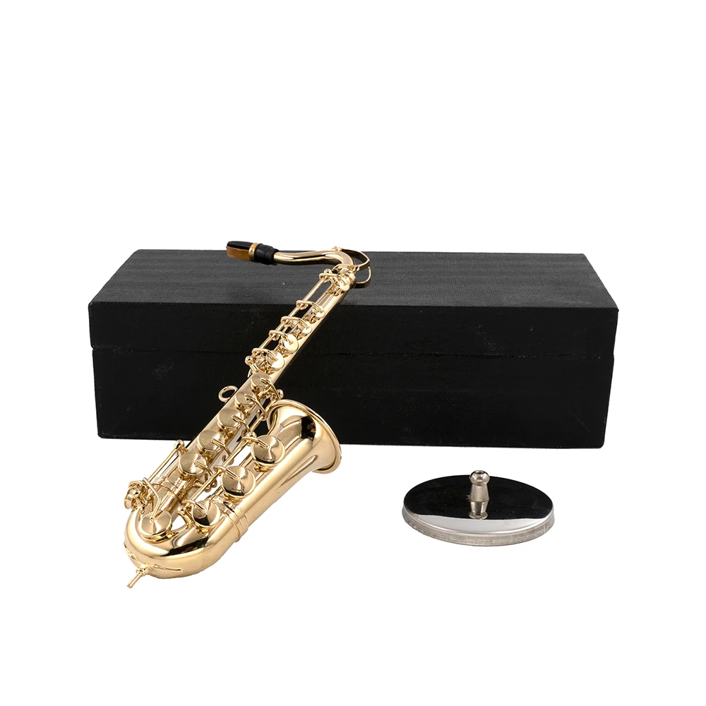 Miniatur Tenor Saxophon Mini Musikinstrument